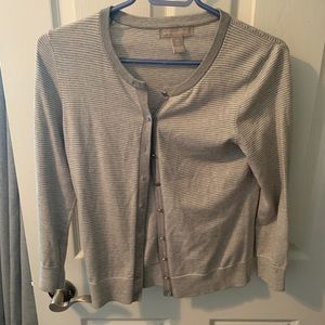 Banana Republic striped cardigan